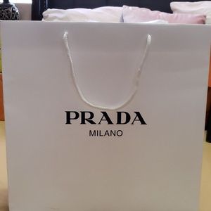Prada Milano shopping bag